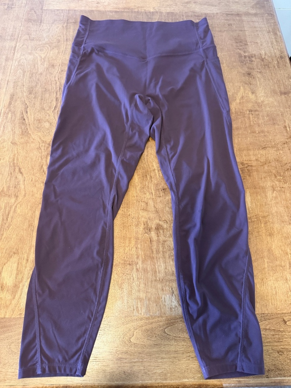 Halara High-Waist 7/8 Length Purple Active Leggings